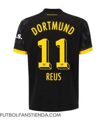 Borussia Dortmund Marco Reus #11 Segunda Equipación 2023-24 Manga Corta